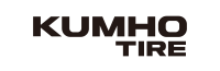 Kumho Tire logo on black background.